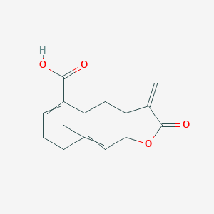 Chemical structure of Taraxinicacid
