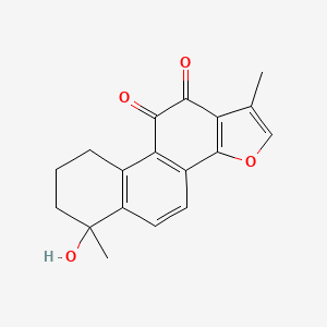 Chemical structure of Tanshinol B
