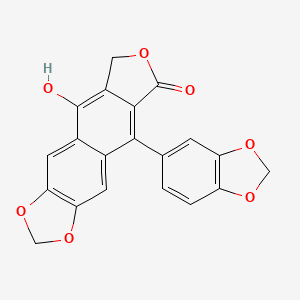 Chemical structure of Taiwanin E