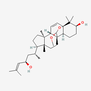 Chemical structure of Taikuguasin D aglycon