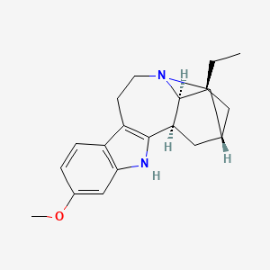 Chemical structure of Tabernanthine