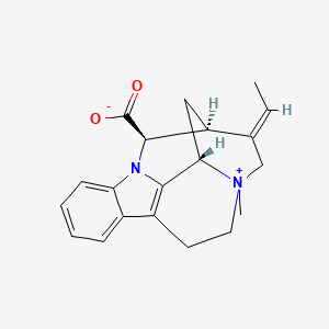 Chemical structure of Taberdivarine H
