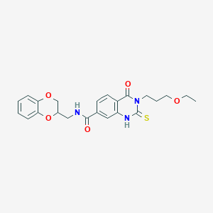 Chemical structure of SW083688