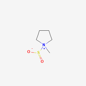 Chemical structure of Sulfur Dioxide 1-Methylpyrrolidine Adduct