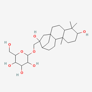 Chemical structure of Suavioside A