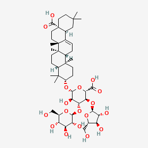 Chemical structure of Stipuleanoside R1