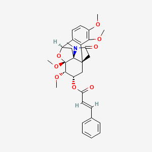Chemical structure of Stephalonine M