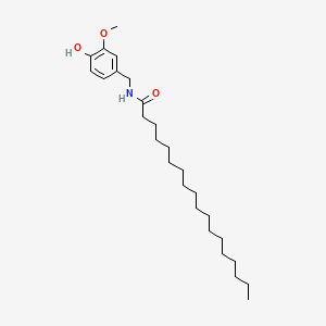 Chemical structure of Stearoyl Vanilylamide