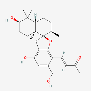 Chemical structure of Stachartin A