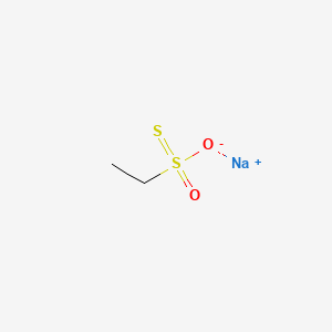 Chemical structure of S-Sodium Ethanethiosulfonate