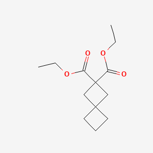 Chemical structure of Spiroheptandicarbonsaeure-2,2-diethylester
