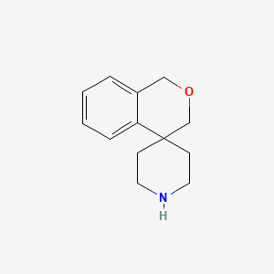 Chemical structure of SPIRO[ISOCHROMAN-4,4'-PIPERIDINE]