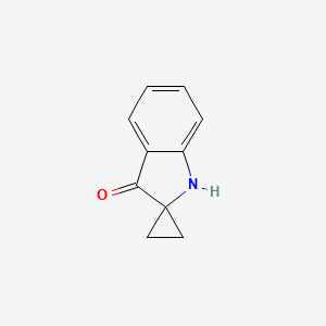 Chemical structure of Spiro[cyclopropane-1,2'-[2h]indol]-3'(1'H)-one
