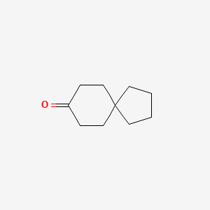 Chemical structure of spiro[4.5]decan-8-one