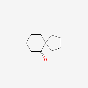 Chemical structure of Spiro[4.5]decan-6-one