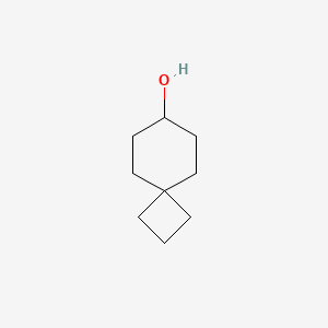 Chemical structure of SPIRO[3.5]NONAN-7-OL