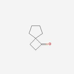 Chemical structure of SPIRO[3.4]OCTAN-1-ONE