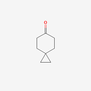 Chemical structure of Spiro[2.5]Octan-6-One
