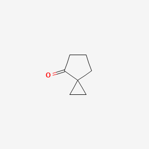Chemical structure of Spiro[2,4]heptan-4-one