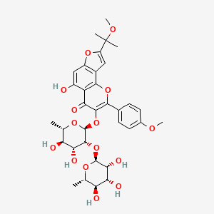 Chemical structure of Spinorhamnoside