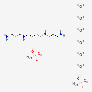 Chemical structure of Spermine Phosphate Hexahydrate