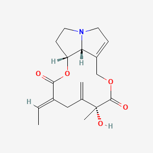Chemical structure of Spartioidin