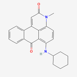 Chemical structure of Solvent Red 149