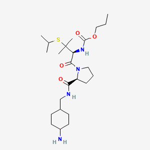 Chemical structure of Sofigatran