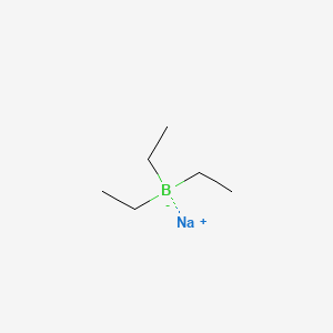Chemical structure of Sodium triethylborohydride