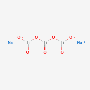 Chemical structure of SODIUM TITANATE