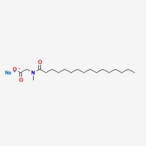 Chemical structure of Sodium Palmitoyl Sarcosinate