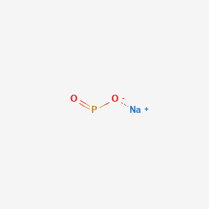 Chemical structure of Sodium hypophosphite