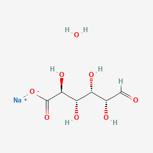 Chemical structure of Sodium D-glucuronate monohydrate