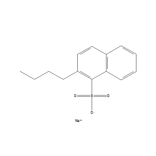 Chemical structure of Sodium Butylnaphthalenesulfonate