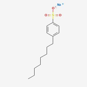Chemical structure of Sodium 4-octylbenzene sulfonate