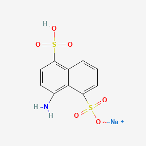 Chemical structure of Sodium 4-Amino-1,5-naphthalenedisulfonate