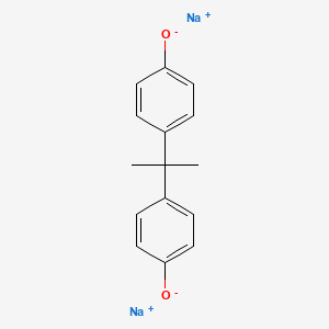 Chemical structure of bisphenol a disodium salt