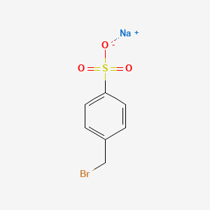 Chemical structure of Sodium 4-(bromomethyl)benzenesulfonate