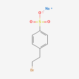 Chemical structure of Sodium 4-(2-Bromoethyl)benzenesulfonate