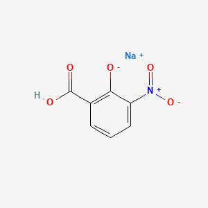 Chemical structure of Sodium 3-Nitrosalicylate