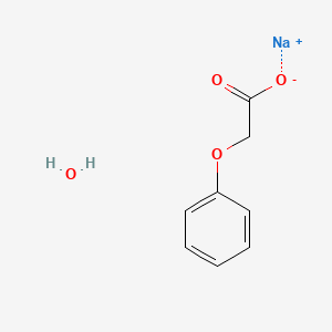 Chemical structure of Sodium 2-phenoxyacetate hydrate
