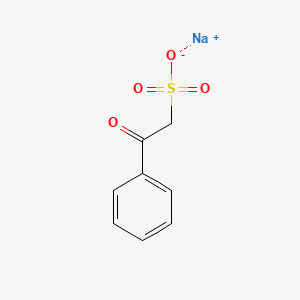 Chemical structure of Sodium 2-oxo-2-phenylethanesulfonate