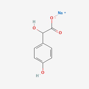 Chemical structure of Sodium 4-hydroxyphenylglycolate