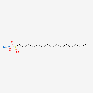 Chemical structure of Sodium 1-Pentadecanesulfonate