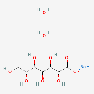 Chemical structure of Gluceptate sodium dihydrate