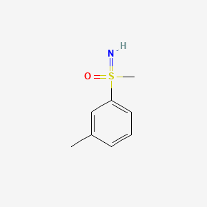Chemical structure of S-Methyl-S-(3-methylphenyl)sulfoximine