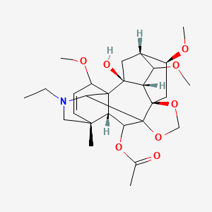 Chemical structure of Siwanine A