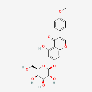 Chemical structure of Sissotrin