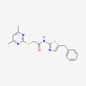 Chemical structure of SirReal1