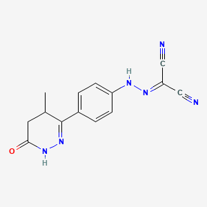 Chemical structure of Simendan